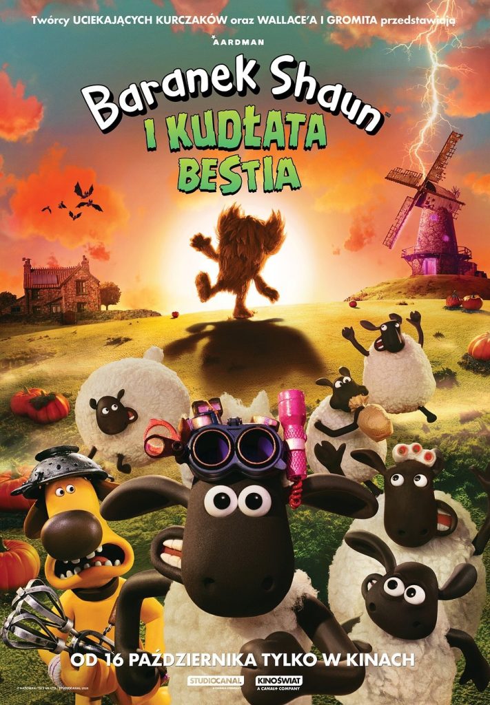 Baranek Shaun i kudłata bestia – plakat