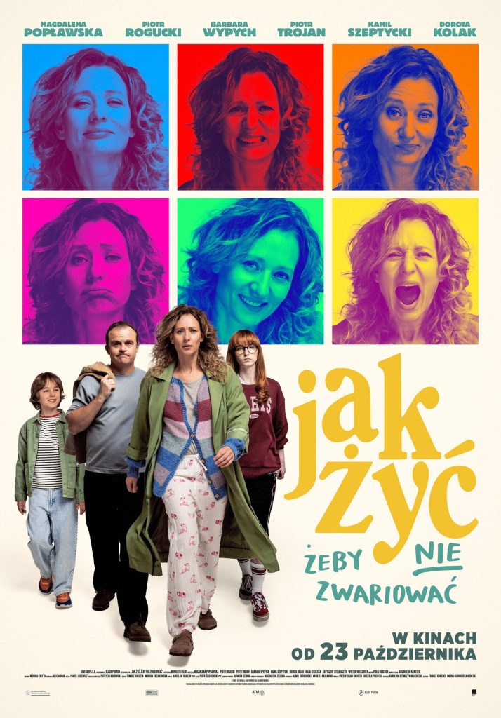 Jak żyć, żeby nie zwariować – plakat